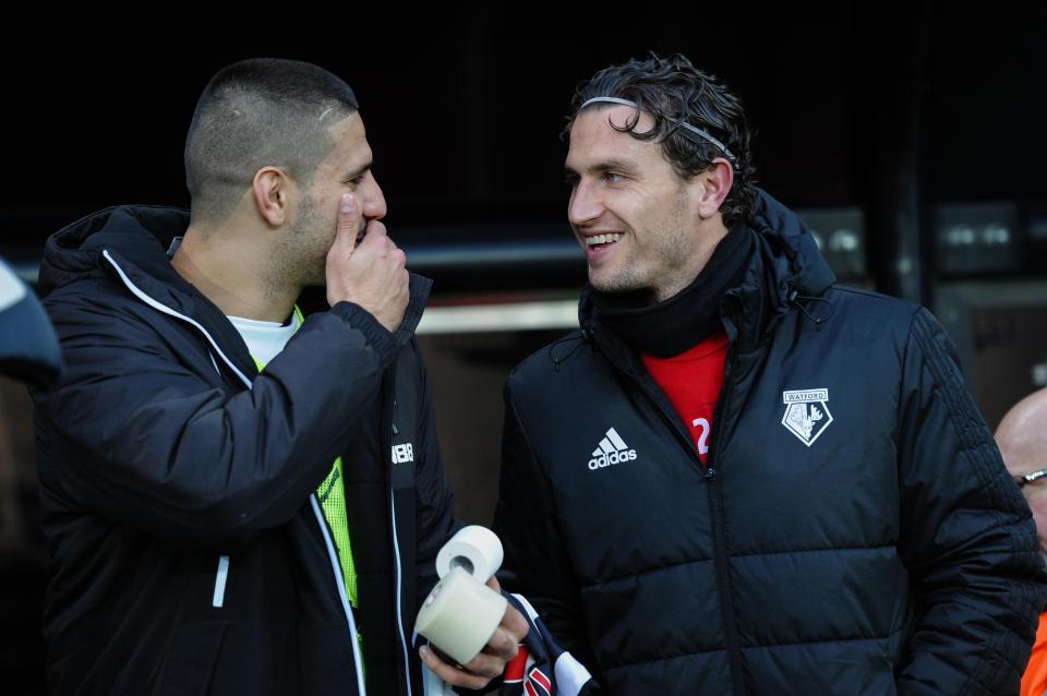  Aleksandar Mitrovic, left, has been frozen out by Newcastle boss Rafa Benitez