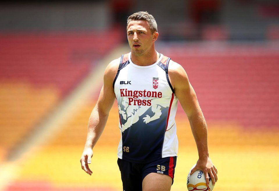  Sam Burgess has come out fighting in support of England's game against New Zealand