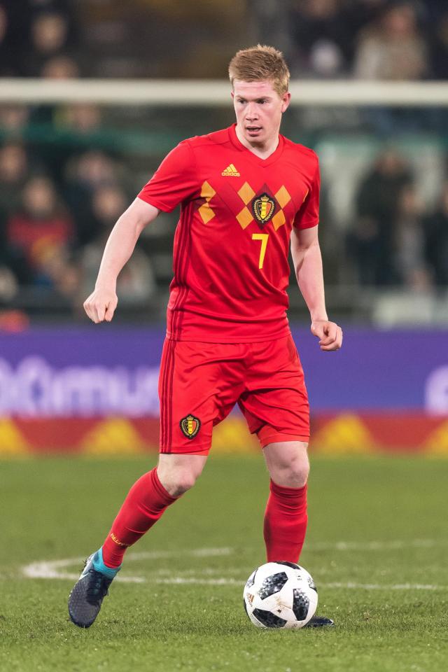  De Bruyne is one of the talented players that we will have to play against in the World Cup