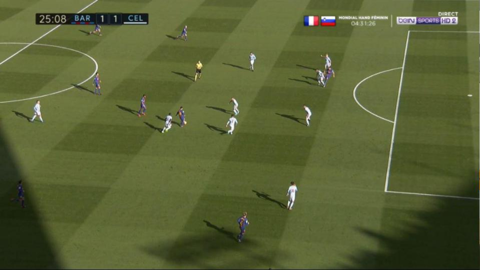  Replays show that Luis Suarez was onside when Lionel Messi played the ball