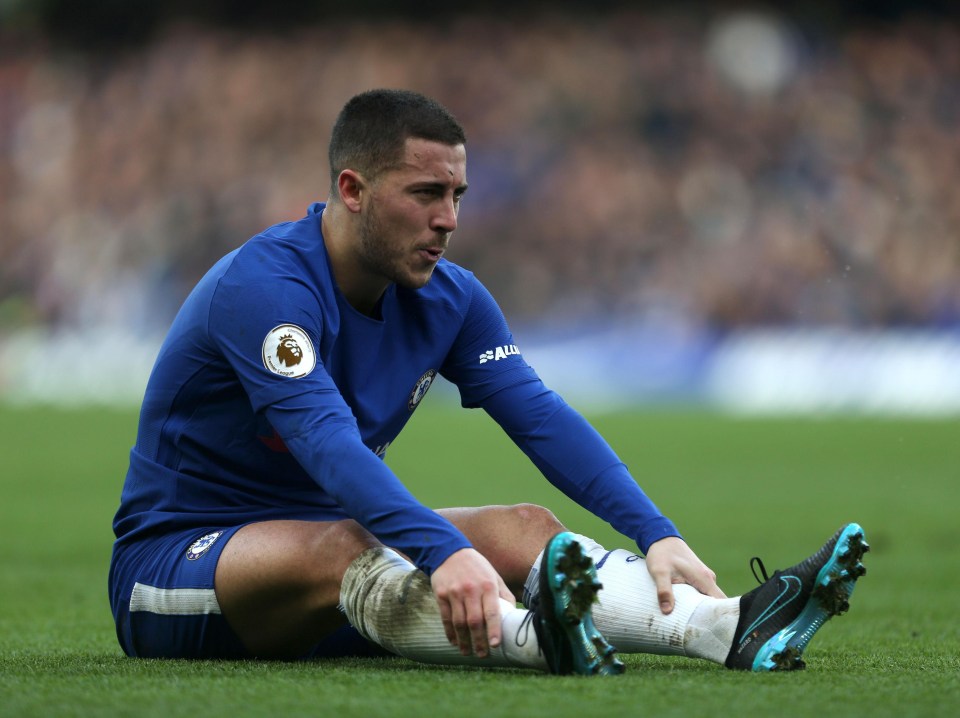 Chelsea star Eden Hazard hit form but came third in gong race