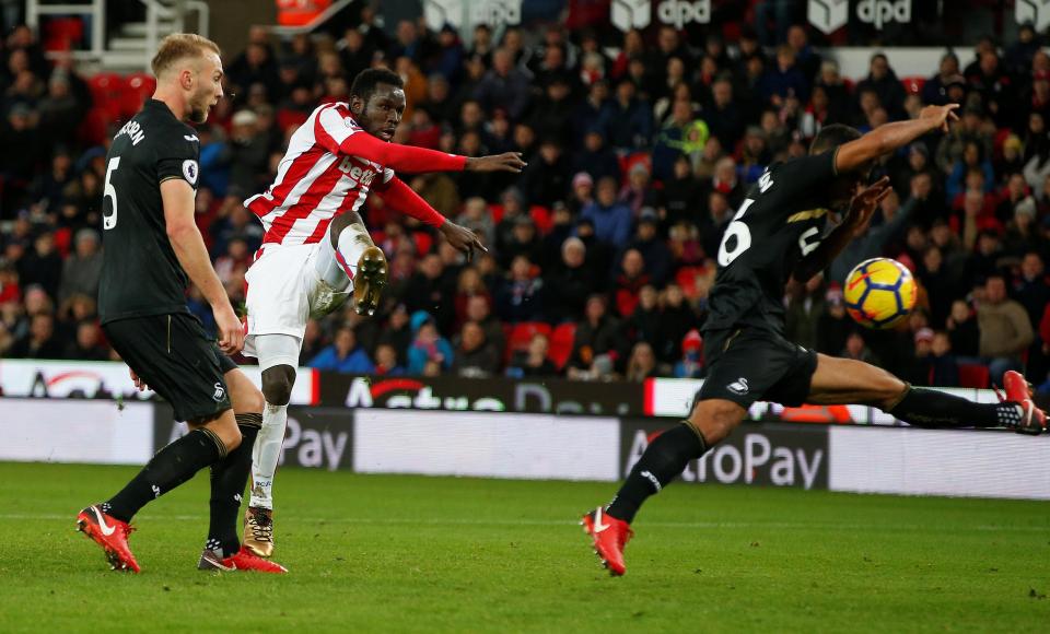  Mame Biram Diouf fired in the winner with a fierce left foot strike