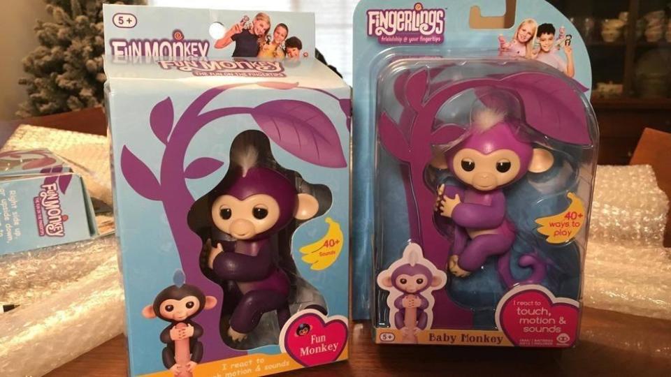  Norfolk Trading Standards released pictures of fake Fingerlings to warn parents