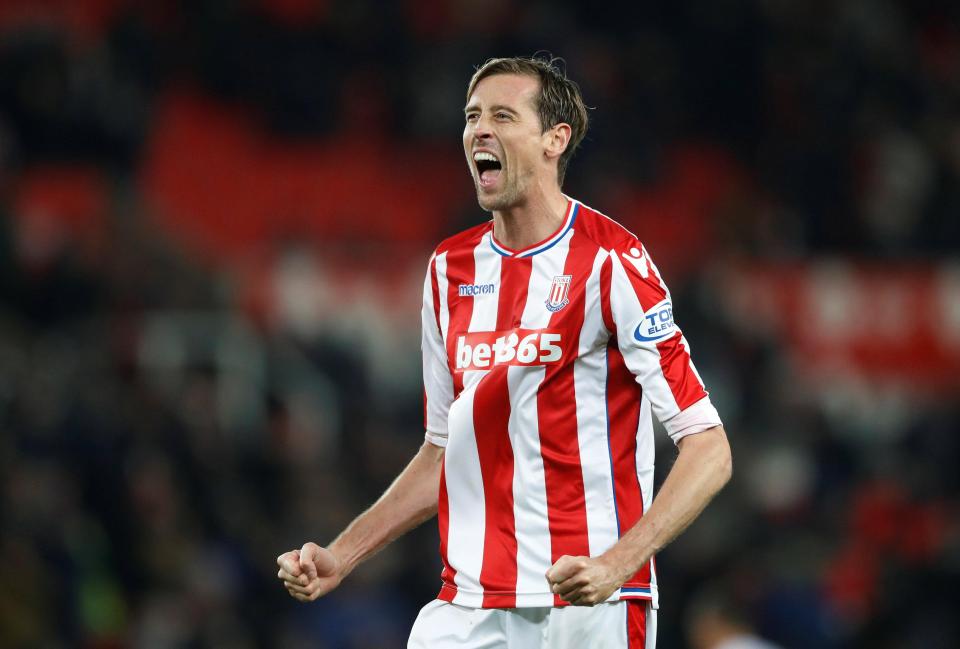  Peter Crouch could come back into the Stoke side at Burnley