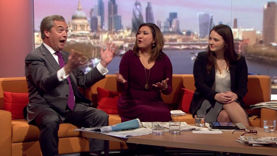 Ex-Ukip leader told the Andrew Marr Show the tweets were not in good taste but he claimed the issue had been blown up out of all proportion