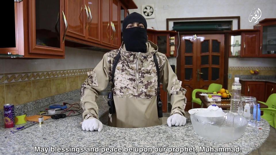  The 30-minute clip had full instructions for making a deadly bomb