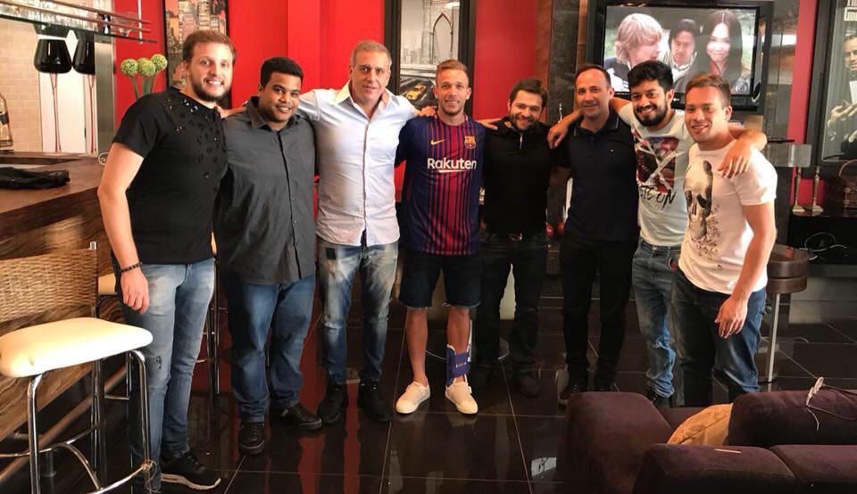  Gremio were reportedly furious Arthur was pictured in the Barcelona shirt as no deal has been done yet