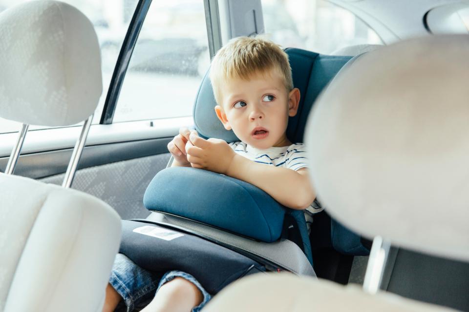  A mum has sparked a fierce debate by asking if it's OK to leave a toddler in the car while paying for petrol