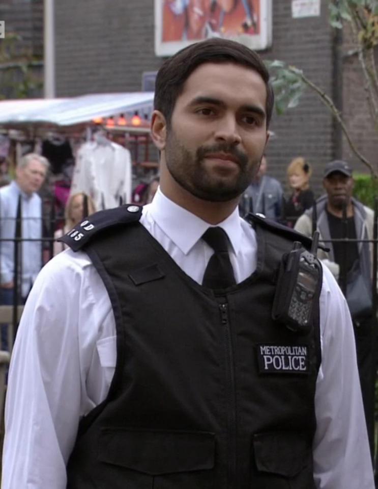  Charlie De Melo played a police officer in EastEnders