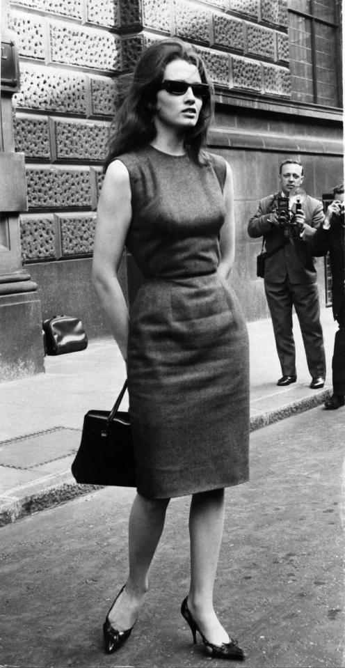  Christine Keeler at the height of the Prufumo affair in 1963