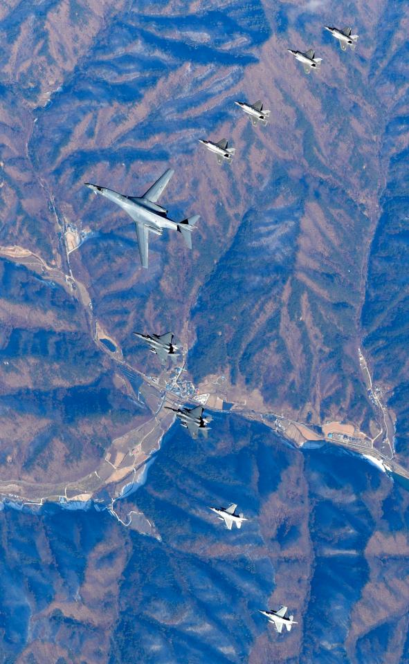  The deployment of the B-1B bomber has particularly rattled North Korea