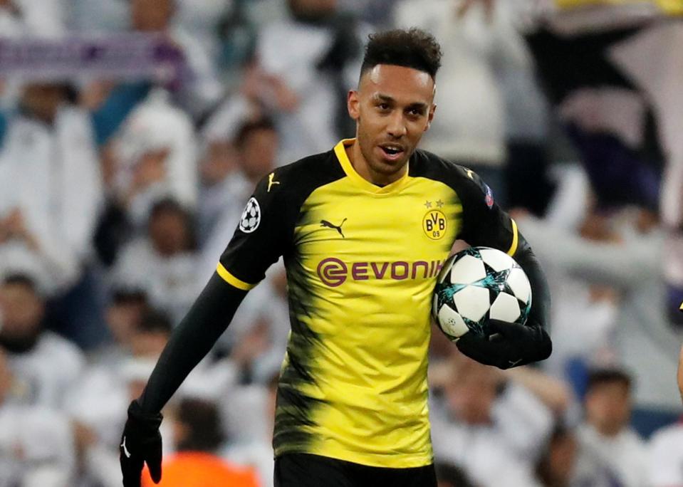  Everton are believed to be interested in Pierre-Emerick Aubameyang