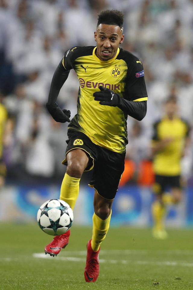  Pierre-Emerick Aubameyang is increasingly being tipped to join Liverpool