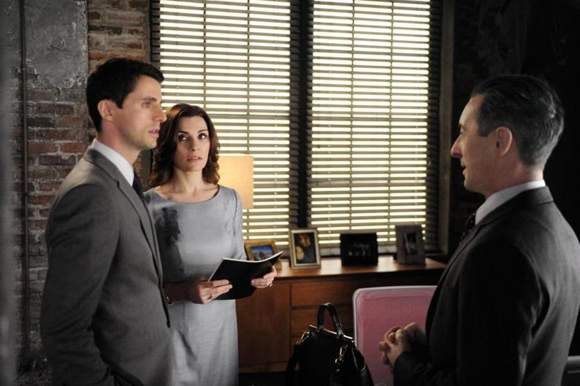  Matthew was also a hit on the American show, The Good Wife