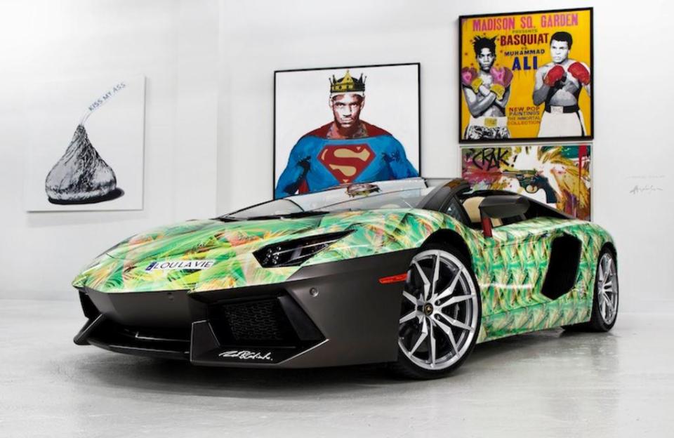  King LeBron James has his own personalised Lamborghini Aventador