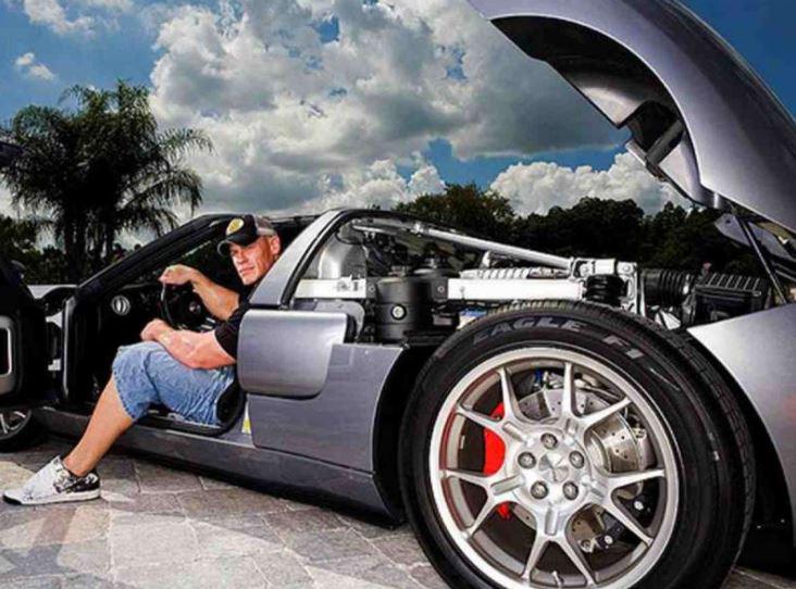  John Cena's car collection also boasts a 6.2 L,650 Hp Corvette ZR1