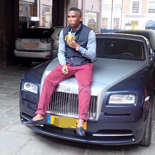  Samuel Eto'o has the best car collection of any African footballer