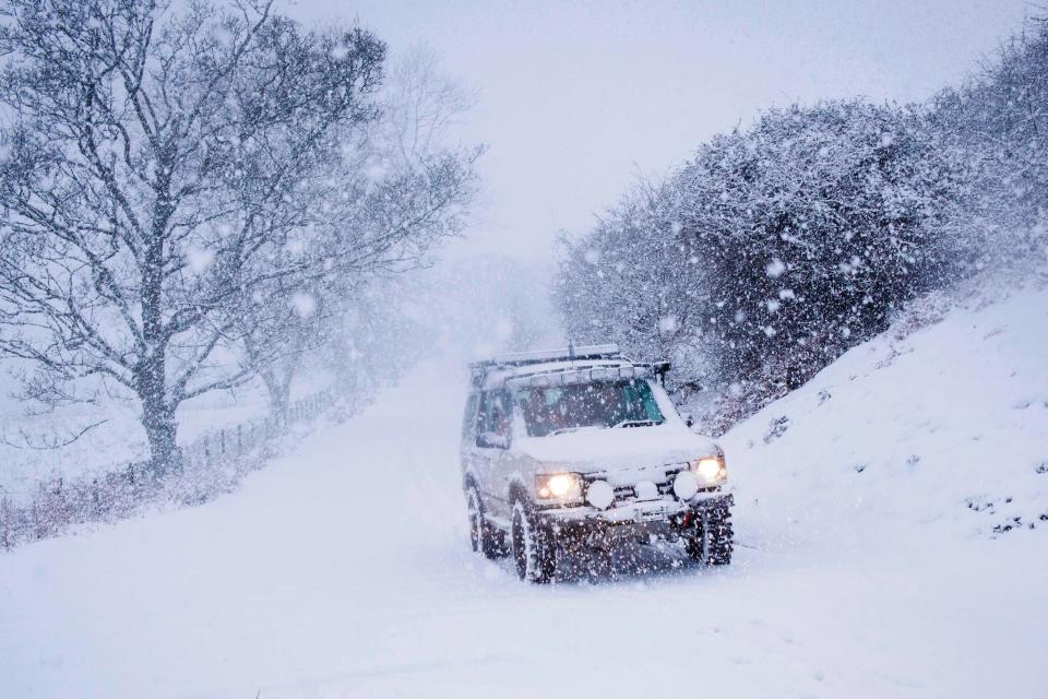  Storm Caroline caused widespread travel chaos when it hit the UK this December