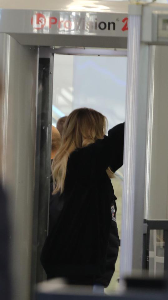  Khloe was later seen with a baby bump at LAX