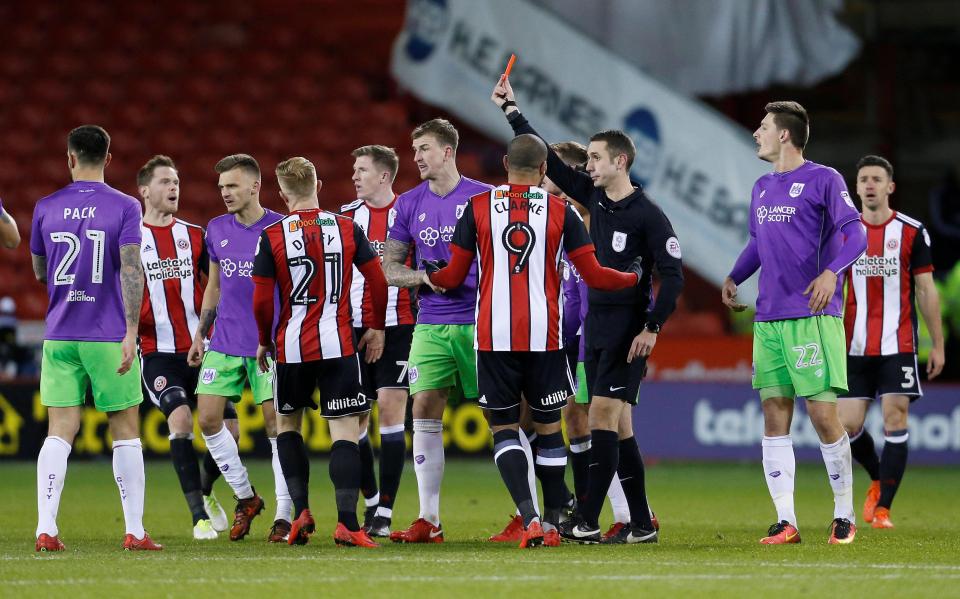  Blades were on the front foot when Fleck was dismissed