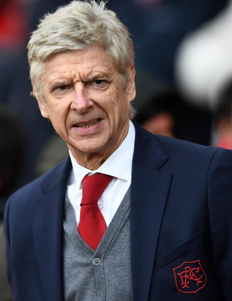  Arsene Wenger's face two matches in the space of three days