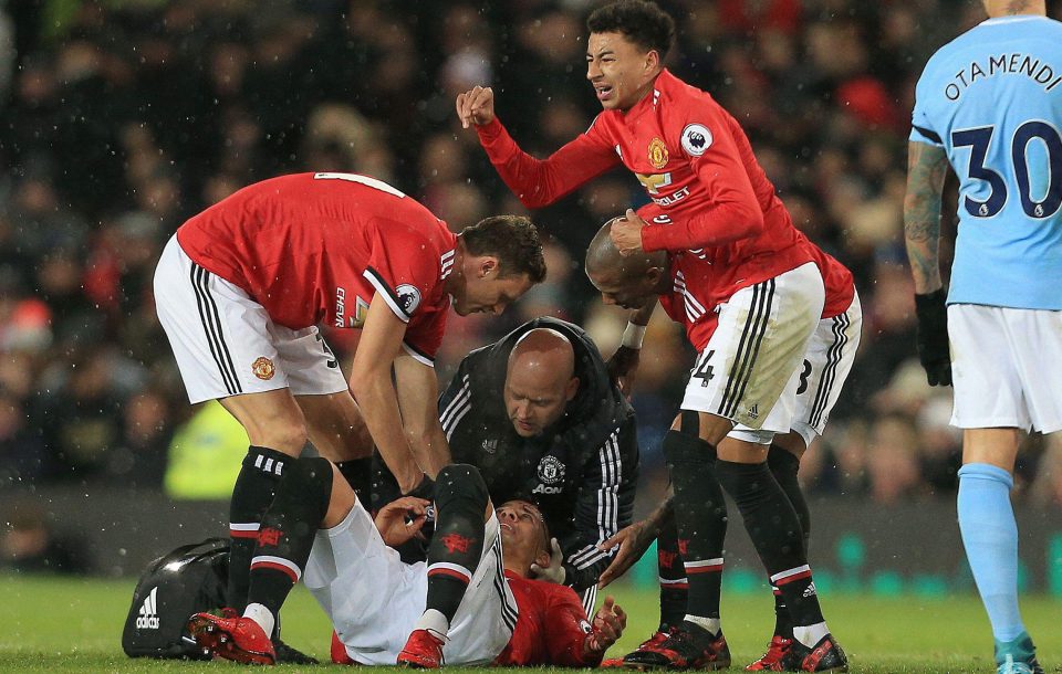  Man United players thought Marcos Rojo would need to be subbed