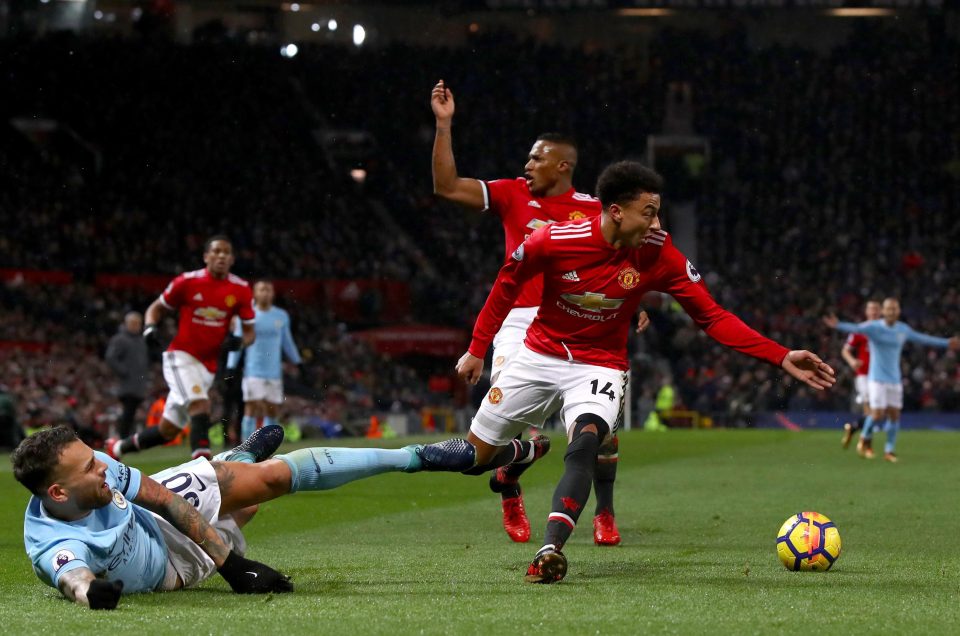  Jesse Lingard has been starting for United in Henrikh Mkhitaryan's stead