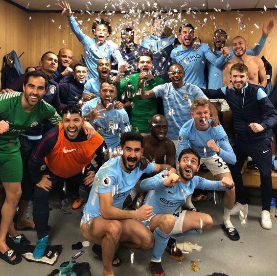  Pep Guardiola says he encouraged his players to celebrate their derby win