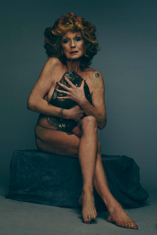  Rula Lenska looks brill-iant posing with a brill for the Fishlove campaign