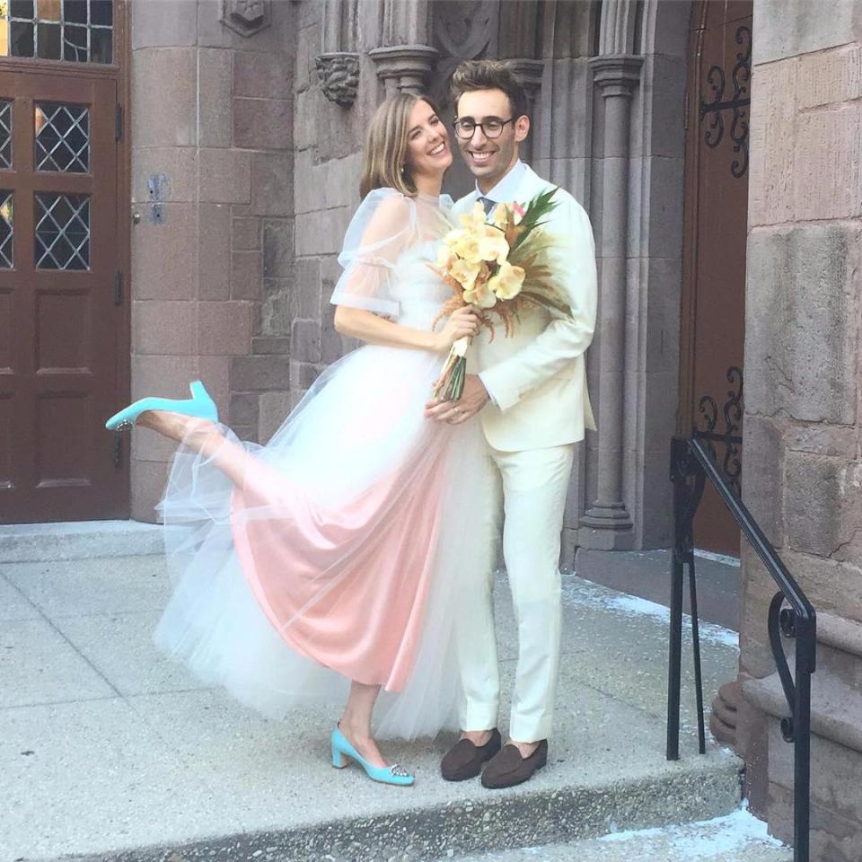 Agyness found love again with hedge fund manager Joel McAndrew. They got married in New York in 2016