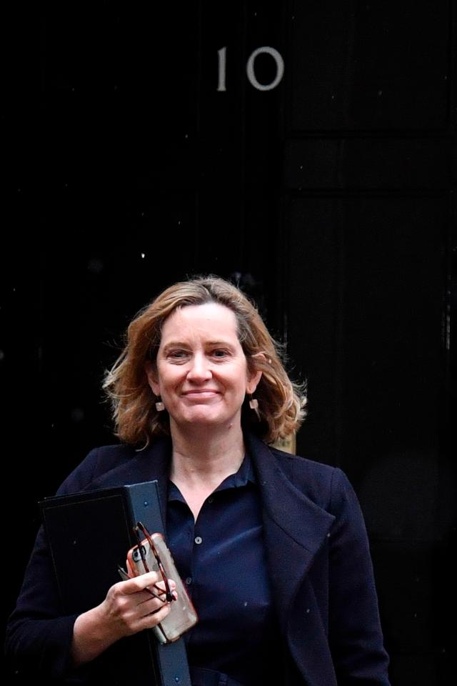  Home Secretary Amber Rudd convinced the Chancellor more money is needed to protect the public