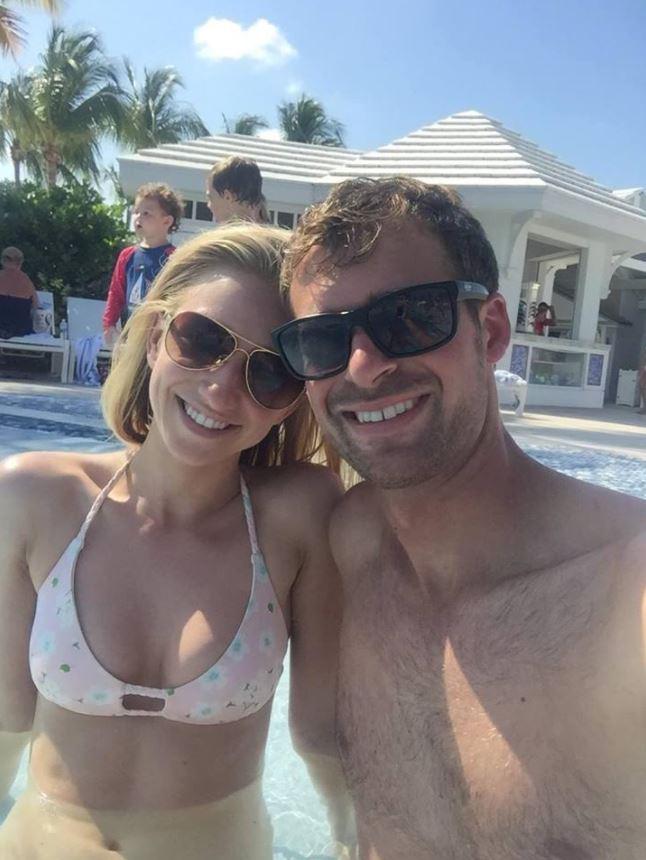  Sarah Illig and Evan Carroll went to the Caribbean on honeymoon