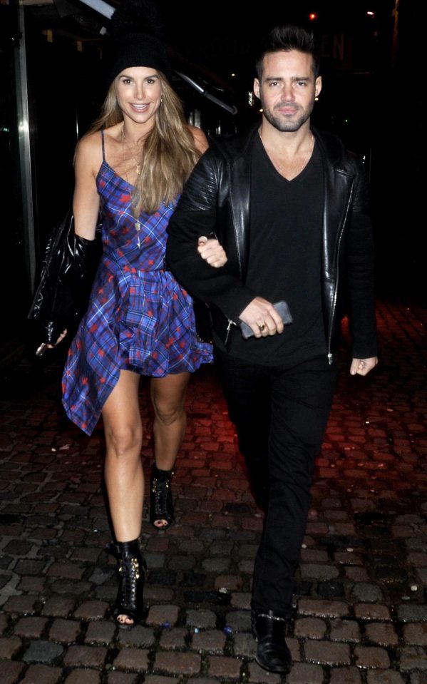  Vogue Williams and Spencer Matthews turn up for the gig