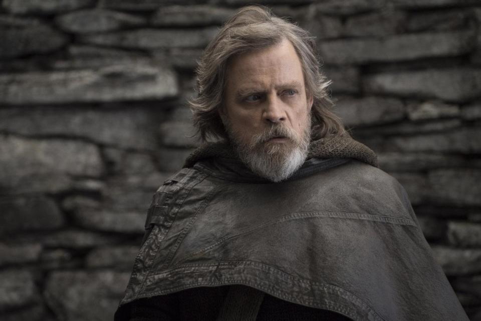  Jedi Luke Skywalker returns in the The Last Jedi which opens today