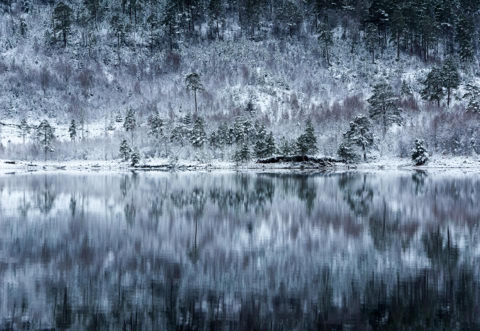  Wintry weather was captured in this spectacular photo taken at Glen Garry in the Scottish Highlands