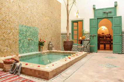  This riad sleeps up to seven people in the Dar el Bacha area of Marrakech