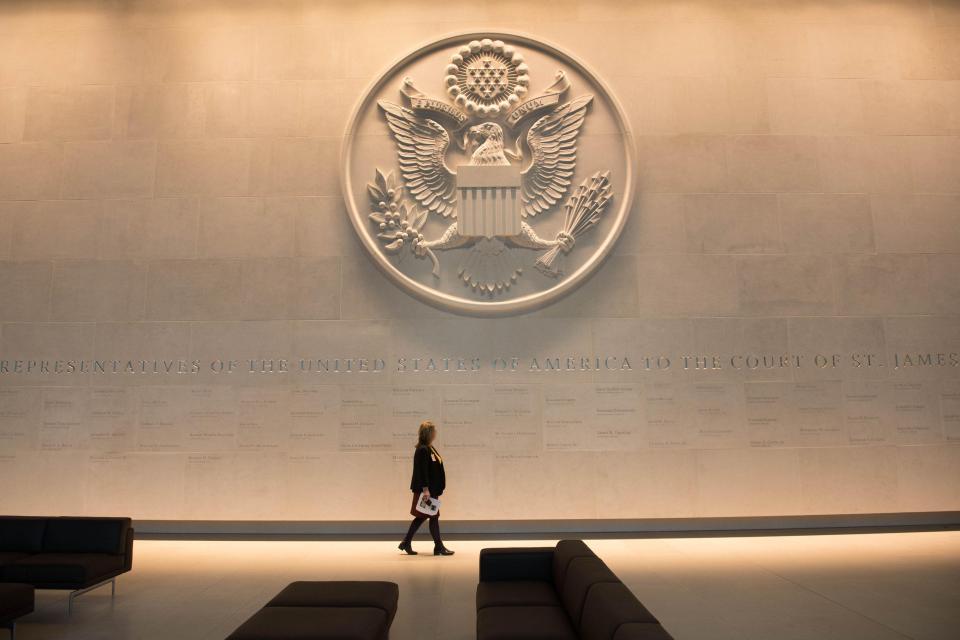  The building is meant to signify the special relationship between the two countries