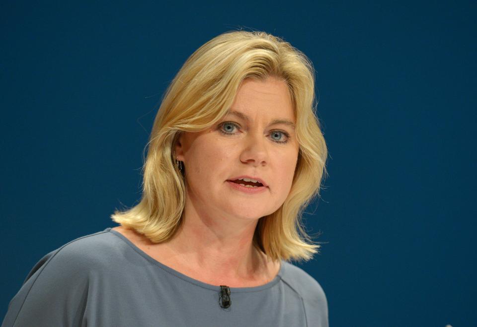  Education Secretary Justine Greening could face the axe