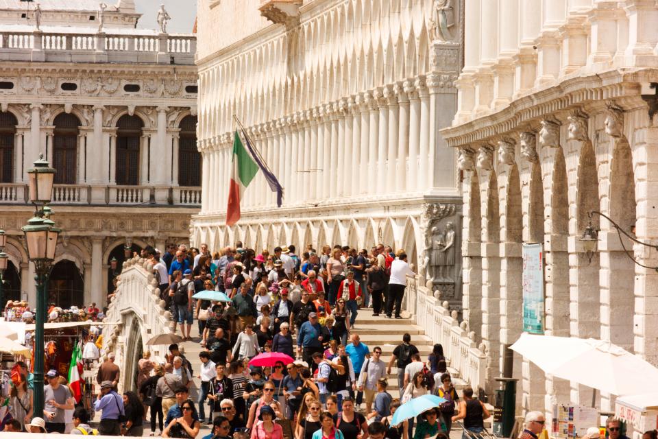  A new report has pinpointed the holiday destinations struggling most with overcrowding, like Venice