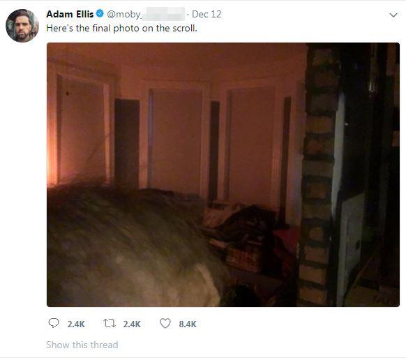  Twitter users claimed Adam staged the photos using a doll