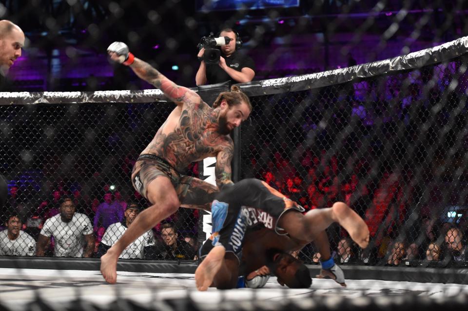  Aaron Chalmers has proved unstoppable so far in BAMMA