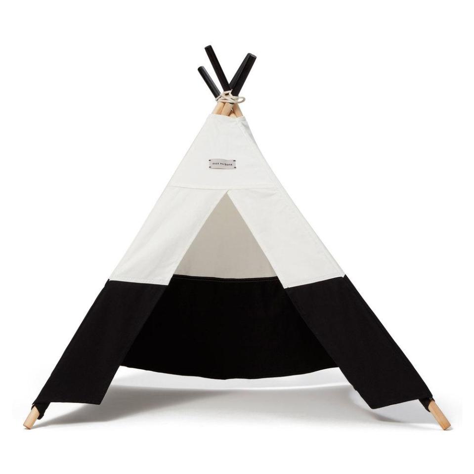  Among her shop's products is this £120 teepee for DOGS