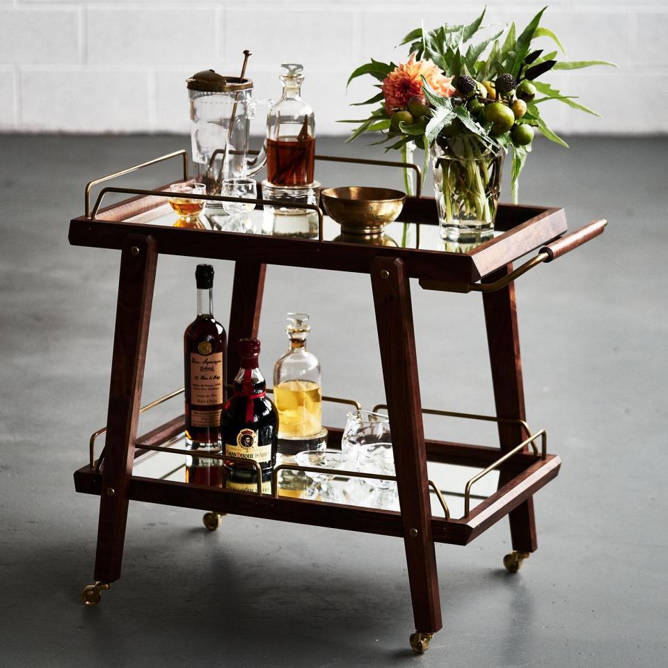  This bar cart for the host with the most costs nearly £7k