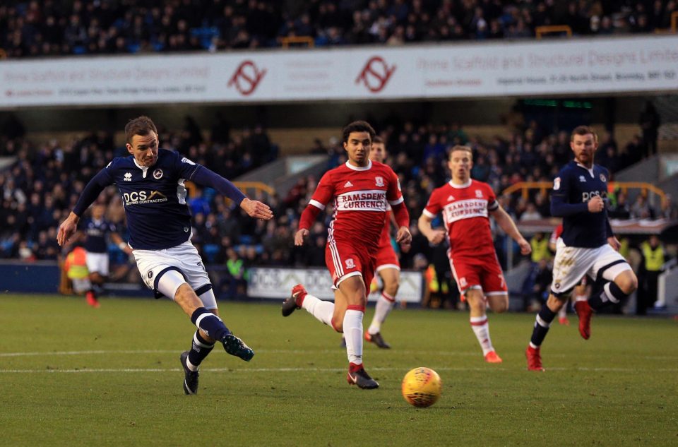  Middlesbrough slipped to a 2-1 defeat away to Millwall at the weekend