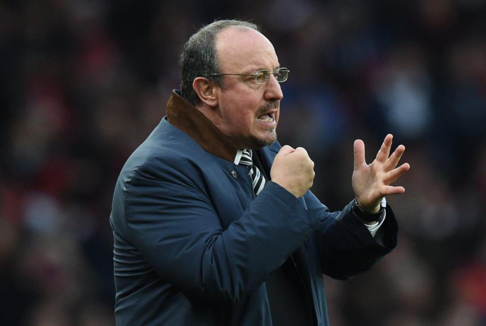  Rafa Benitez is said to be keen on the Algerian international striker