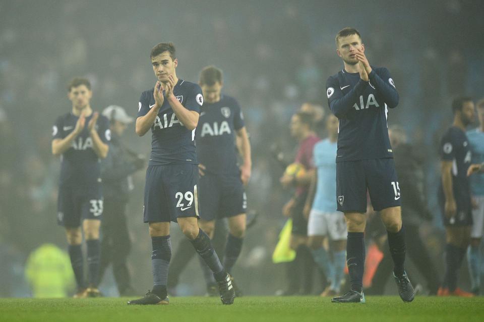  Tottenham's core of English players have been struggling for form of late