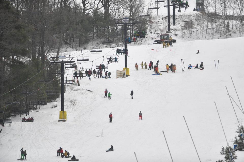  The ski lift reportedly came to halt before chairs slid into each other