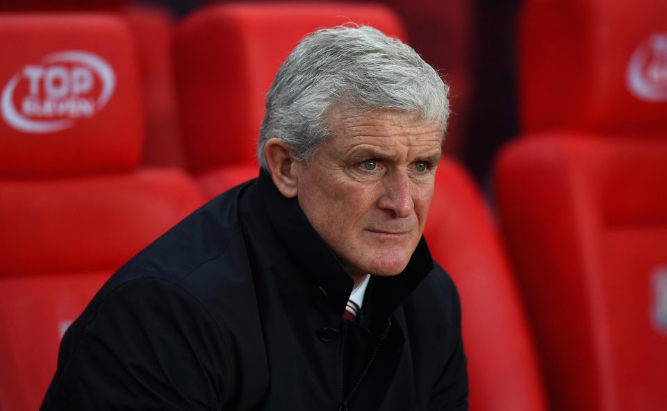  The crunch clash is a must-win game for Stoke chief Mark Hughes