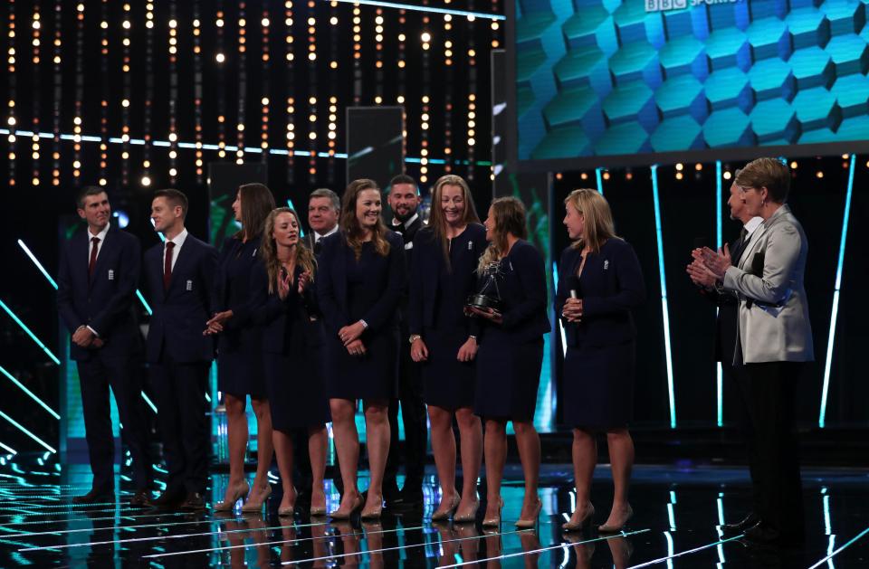  England women's cricket side won the Team of the Year