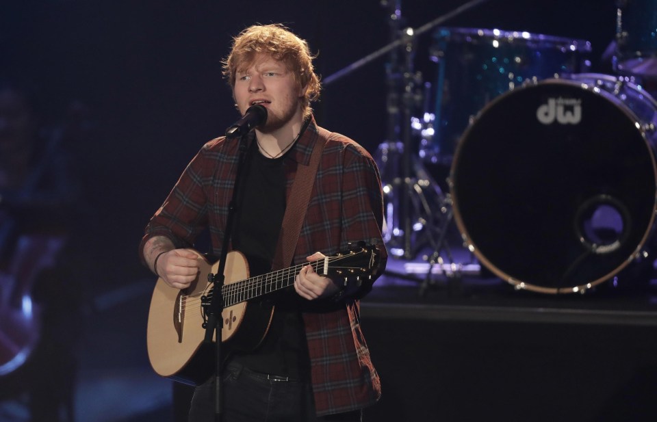 Ed and Beyonce release a duet version of his track Perfect, ahead of the Chritams period